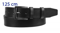 P�nsk� ko�en� opasek 25-60 �ern� obvod pasu 125 cm - dlouh�, Penny Belts
