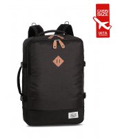 Palubn� zavazadlo - palubn� batoh 40223-1701 CABIN PRO RETRO tmav� �ed�/�ern�, BESTWAY
