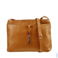 D�msk� ko�en� crossbody kabelka 5085  hn�d� camel, MAXFLY