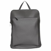Ko�en� batoh d�msk� 5220 �ed� - st��brn� zipy, MAXFLY