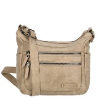 D�msk� kabelka p�es rameno 66343-134 hn�d� taupe posledn� kus, ENRICO BENETTI
