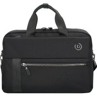 Pracovn� �ern� aktovka na notebook 15" Bugatti Nero 49640201, Bugatti