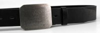 Ko�en� p�sek s plnou sponou 90-63 �ern�, Penny Belts