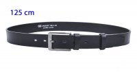 Dlouh� p�nsk� ko�en� p�sek �ern� 35-100-4-60 obvod pasu 125 cm, Penny Belts