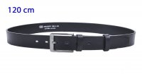 Dlouh� p�nsk� ko�en� p�sek �ern� 35-100-4-60 obvod pasu 120 cm, Penny Belts