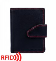 Pen�enka ko�en� se z�pinkou RFID ochrana 8095 R �ern�/�erven�, Old River