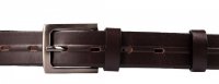 P�nsk� �zk� ko�en� p�sek 30-14-40 tmav� hn�d�, Penny Belts