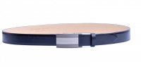 p�nsk� ko�en� opasek s automatickou p�ezkou 35-020-A7-60 �ern�, Penny Belts