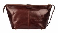 Ko�en� cestovn� kosmetick� ta�ti�ka (etue) VF6893-2 tmav� hn�d�, IL GIGLIO
