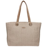 Letn� velk� kabelka Ibiza 78019-043 b�ov� - posledn� kus, ENRICO BENETTI