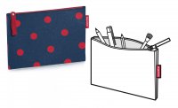 Kosmetick� ta�ti�ka - organiz�r do kabelky Case 1 mixed dots red LR3075, Reisenthel