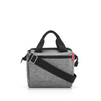 Kabelka Allrounder Cross twist silver MQ7052 �ed�, Reisenthel