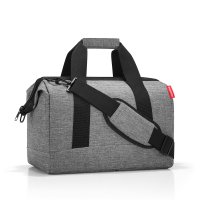 Cestovn� ta�ka Allrounder M twist silver MS7052, Reisenthel