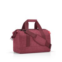 Elegantn� d�msk� cestovn� ta�ka Allrounder M twist maroon MS3104 bordov�, Reisenthel