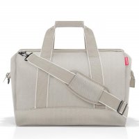 Cestovn� ta�ka Allrounder L Herringbone Sand MT6049 b�ov�, Reisenthel