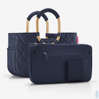 Loopshopper M rhombus midnight gold n�kupn� kabelka OS4111, Reisenthel