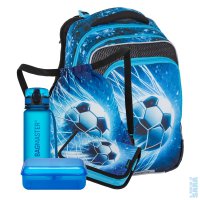 Velk� �koln� set pro prv���ky Fotbal BETA 26 C (batoh + pen�l + s��ek na t�locvik + lahev + box), Bagmaster