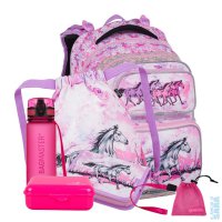 Velk� �koln� set pro prv���ky Dopi 24 A kon� (batoh + s��ek + pen�l + box + lahev + mal� s��ek), Bagmaster