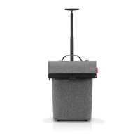 Modern� n�kupn� ta�ka na kole�k�ch Trolley M twist silver NT7052, Reisenthel